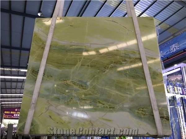 Natural Green Marble Stone Slabs Flooring Wall Tiles