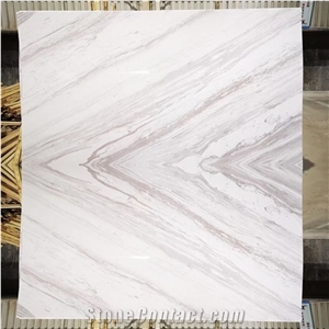 Natural White Marble Stone Polished Slab Interior Floor Wall