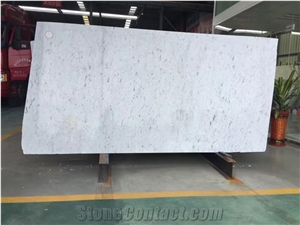 Premium White Marble Stone Polished Slabs Fooring Tiles