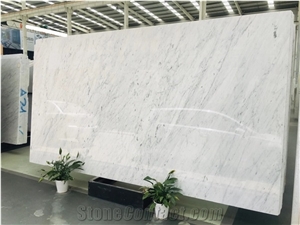 White Marble Calacatta Carrara Marble Slabs Tiles