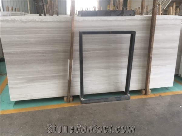 White Marble Slab Floorin Tile Cut to Size