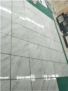 White Marble Stone Carrara Flooring Tile Kitchen