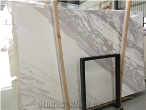 White Marble Stone Greece Volakas Polished Slabs Tiles