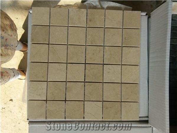 White Marble Stone Mosaic For Bathroom,Kitchen ,Wall Tile