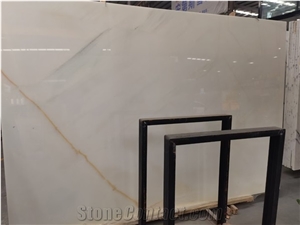 White Marble Stone Slab Tile for Vanity Kitchen Counter