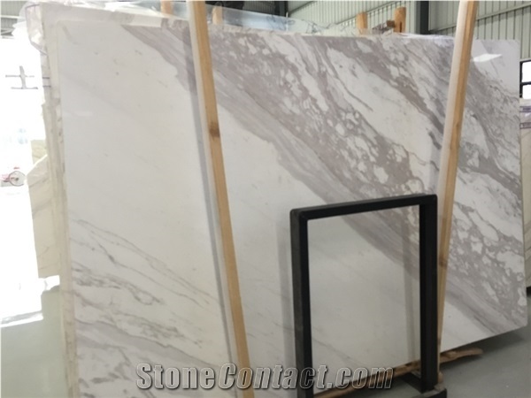 White Marble Stone Volakas for Big Slabs Tiles Cut to Sizes