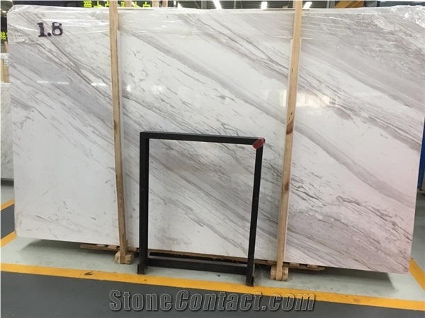 White Marble Stone Volakas for Big Slabs Tiles Cut to Sizes
