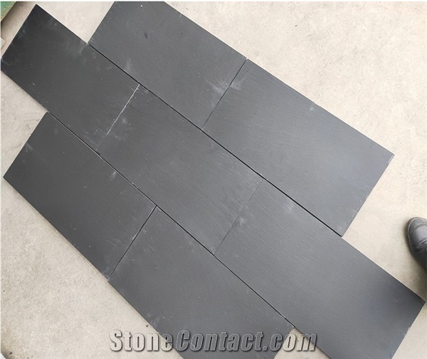 Black Slate Tile Flooring Paver,Outdoor Garden Decorating