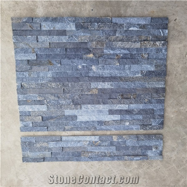 Blue Quartzite Ledge Stone Wall Panel,Exterior Decoration
