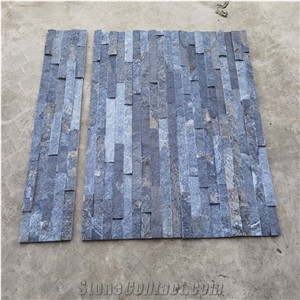 Blue Quartzite Stacked Stone Venner Natural Surface Dry Wall