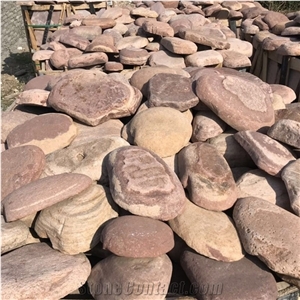 Natural Color Loose Sliced Pebble River Stone Wall Cladding