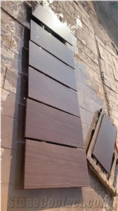 Purple Sandstone Wall Cladding Tiles, Exterior Pattern