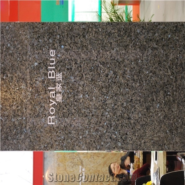 Rotal Blue Granite Building Decoration Stone Wall Cladding