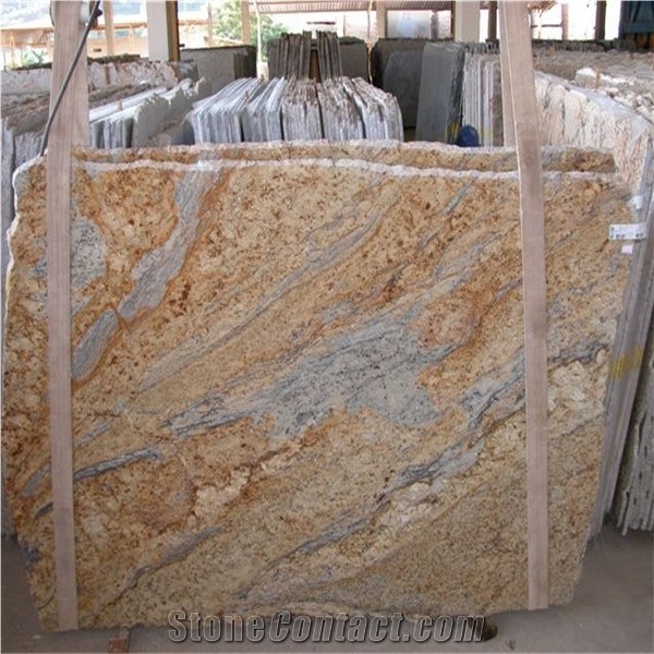 Yellow River Granite Exterior Wall Cladding,Country Style