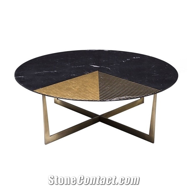 Natural Marble Round Coffee Table Wholesale