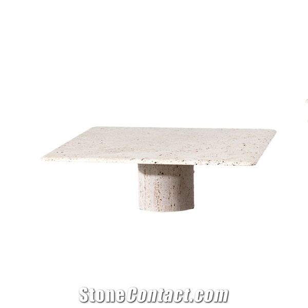 Nature Stone Travertine Creative Low Height Coffee Table