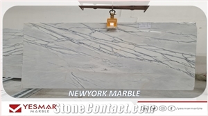 Newyork White Marble Slabs