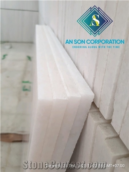 100 Natural Stone Pure White Marble Without Veins