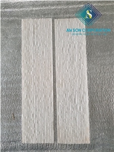 Best Price Free Sample with White Line Chiseled Panel Stone