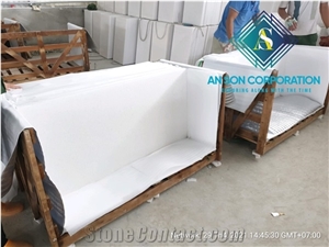 Big Sale Honed and Polished White Marble 61x122x2cm