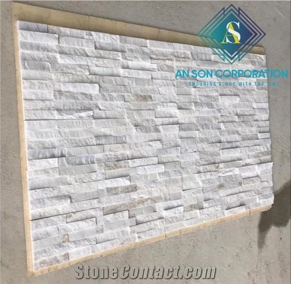 Cheap Price for White Wall Panel Stone from an Son Corp