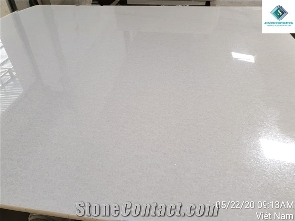 Crystal White Marble Polished Tiles and Slabs