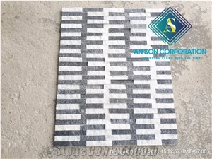Hot Product: Mix Back & White Combination Marble Wall Panel
