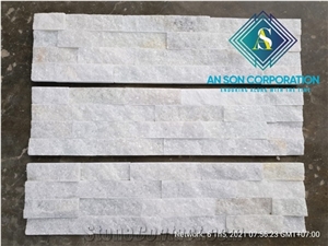 Hot Sale for Crystal White Marble Wall Panel Ledge Stone