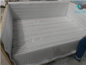 Hot Sale for Fine Grain White Marble Steps and Risers
