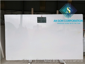 Hot Sale for Pure White Marble Polished Big Slab 150x250cm