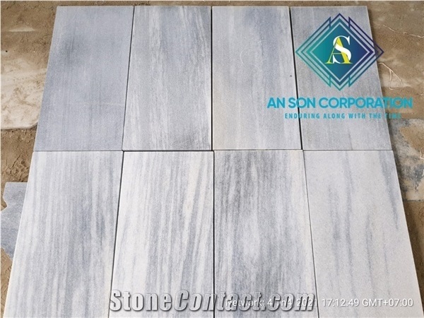 Hot Sale Grey Marble Tiles, Vietnam Grey Marble