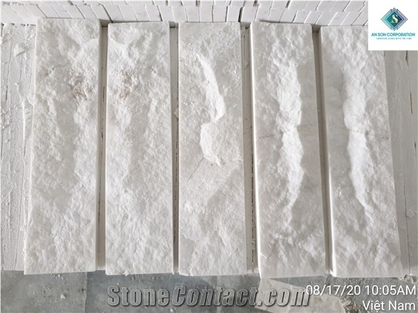 Milky White Mable Wall Panel Mushroom Face