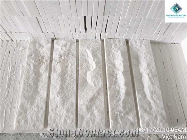 Milky White Mable Wall Panel Mushroom Face