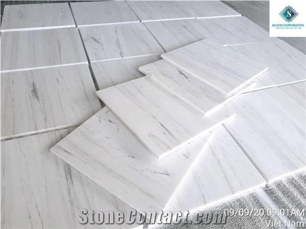 Milky White Marble Tiles