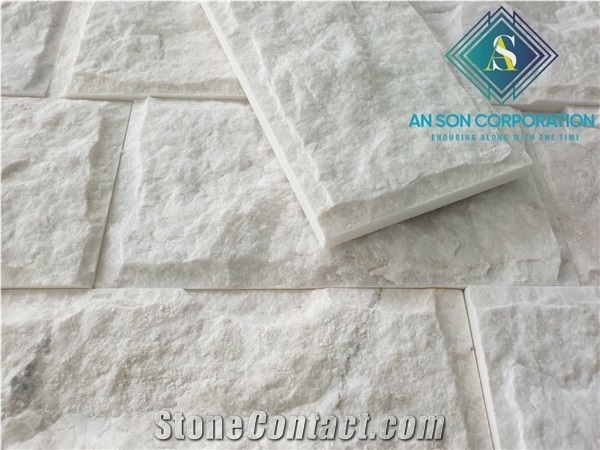 Milky White Mushroom Stone from an Son Corporation