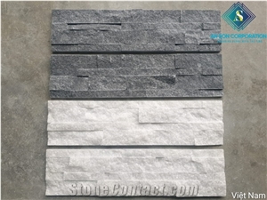 Mix Black & White Marble for Wall Cladding