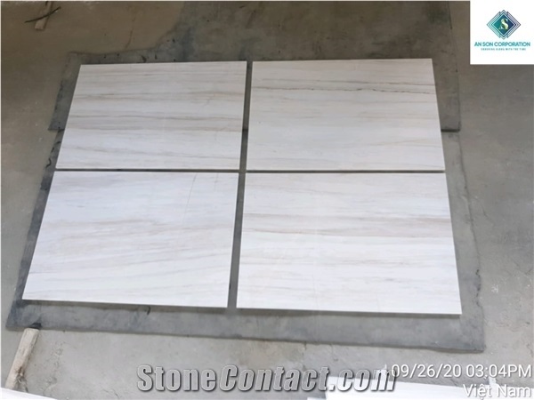Natural Straight Wood Veins Marble Tiles Slabs Floor Wall