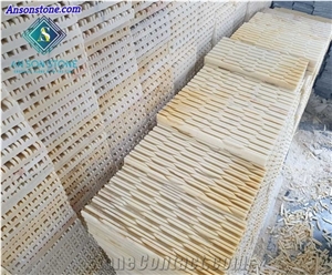 New Comb Design Marble Wall Panel