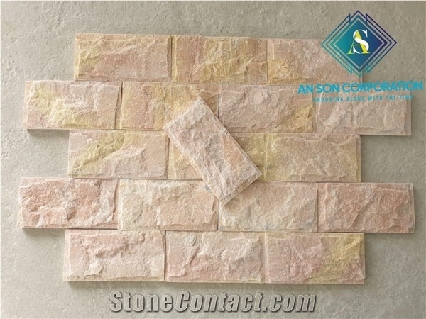 New Product Pink & Yellow Mushroom Walling Tiles Cheap Price