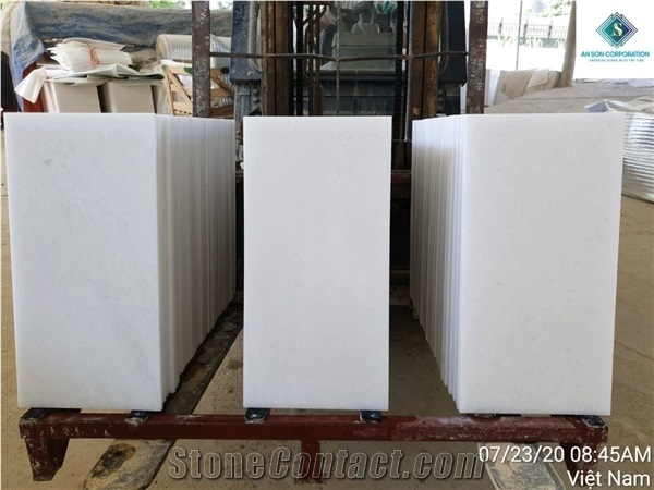 Pure White Marble Tile from Direct Manufacturer an Son Corp
