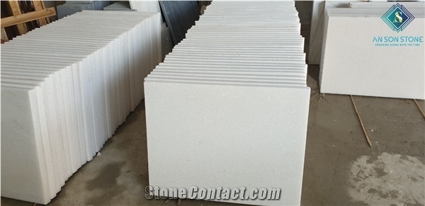 Sandblasted White Marble Best Quality for Wall Floor