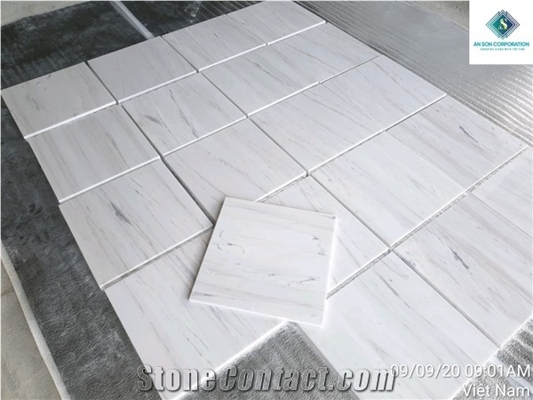 Special Color Marble from Vietnam Quarry- Milky Marble