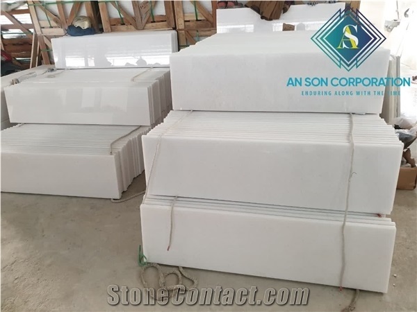 Super Grade a Of White Marble for Step and Riser