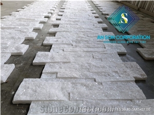Super White Wall Cladding Stone for Clients in Eu
