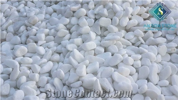 The Best Quality Of Polished White Pebble from Asc