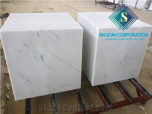 Vietnam Carrara Marble Tiles for Flooring