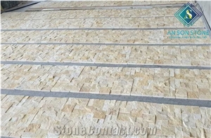 Yellow Marble Wall Panel