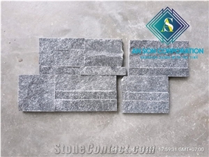 Z Type Black Marble Wall Panel Corner