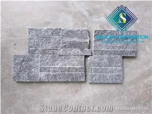 Z Type Black Marble Wall Panel Corner