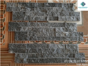 Z Type Black Marble Wall Panel